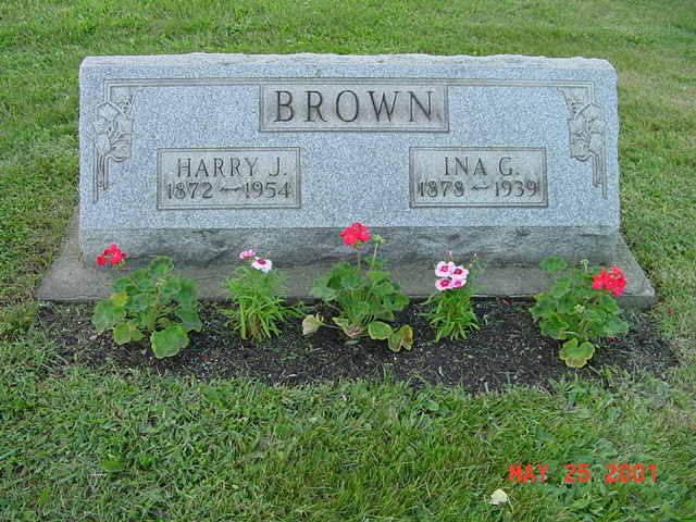 Harry and Ina Brown