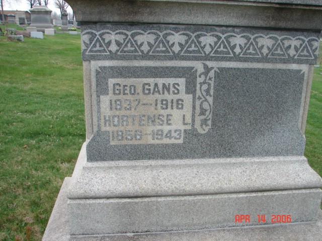 George and Hortense Gans