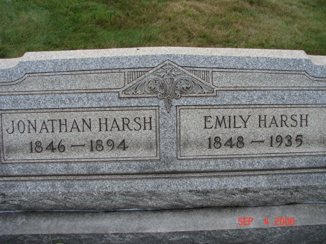 Jonathan and Emily Harsh